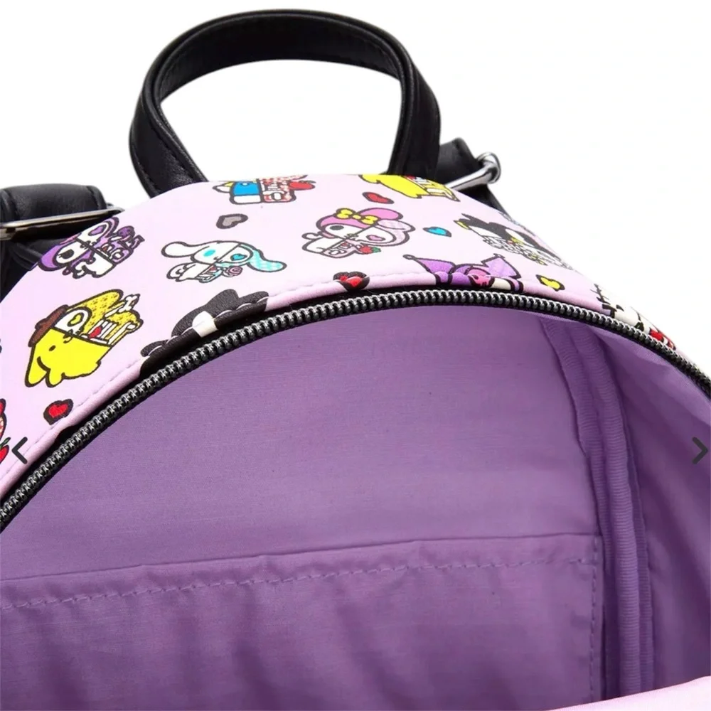 Loungefly Sanrio Hello Kitty And Friends Half Skeleton Mini Backpack - NWT